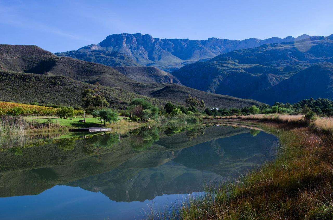 Oaksrest Vineyards Guest Farm Hotel Ladismith Buitenkant foto