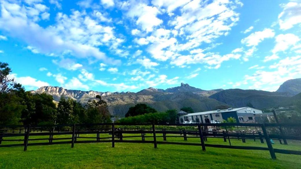 Oaksrest Vineyards Guest Farm Hotel Ladismith Buitenkant foto