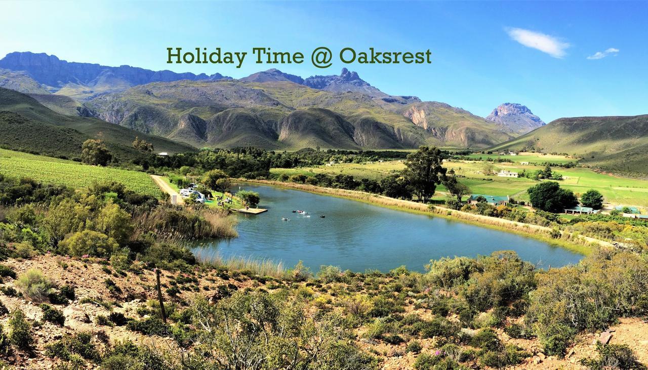 Oaksrest Vineyards Guest Farm Hotel Ladismith Buitenkant foto