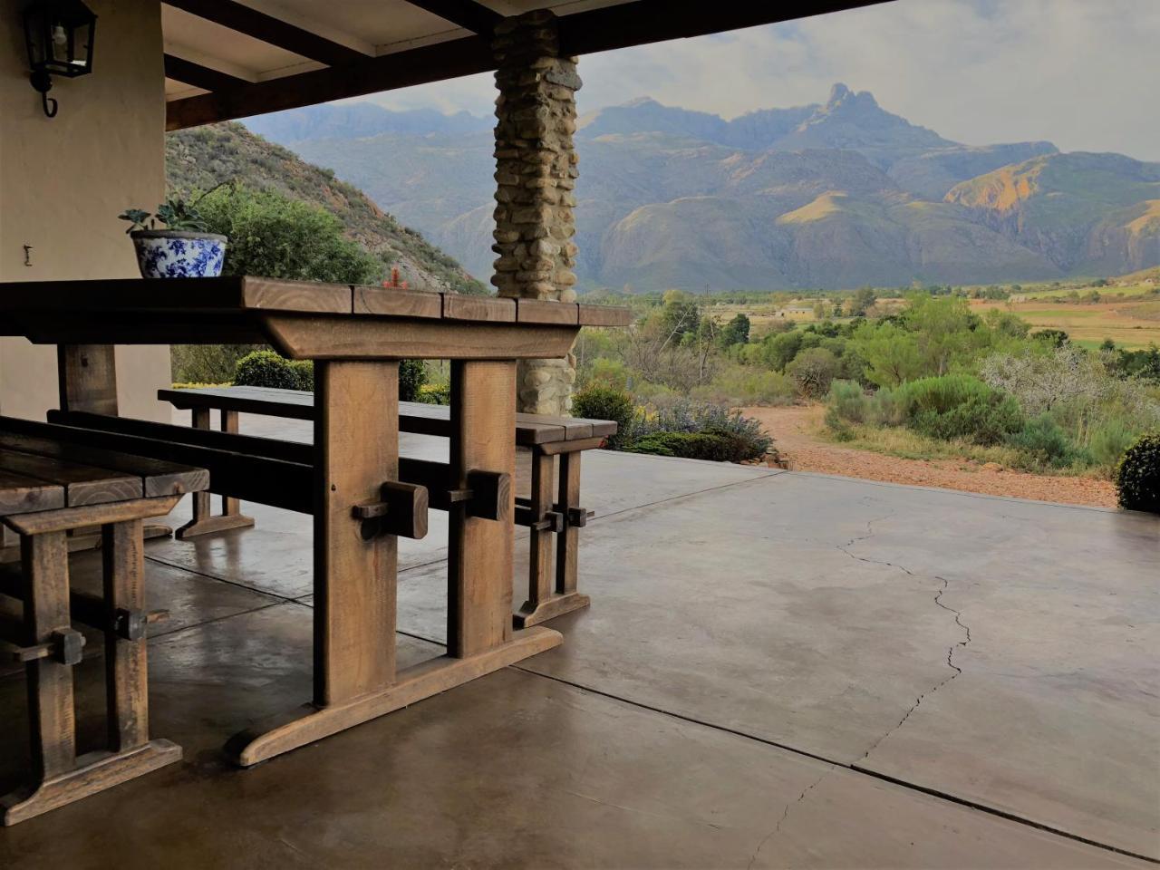 Oaksrest Vineyards Guest Farm Hotel Ladismith Buitenkant foto